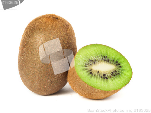 Image of Kiwi fruit white isolated