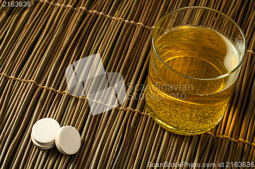 Image of Vitamins pills soluble in water