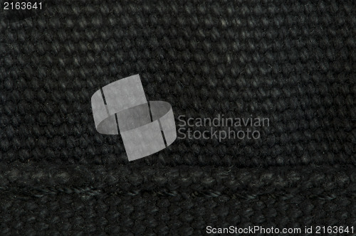 Image of Black textile background