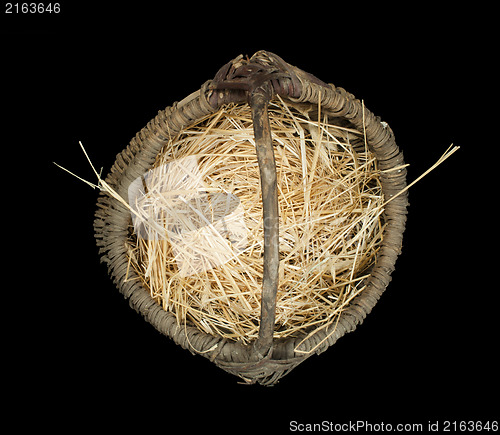 Image of Old wicker basket