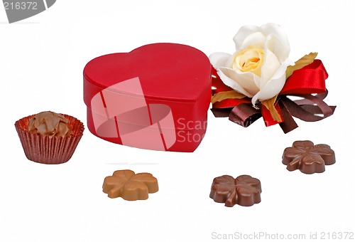 Image of Valentine chocolates