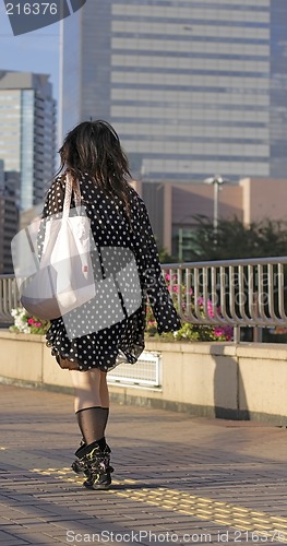 Image of Shopping in a big city