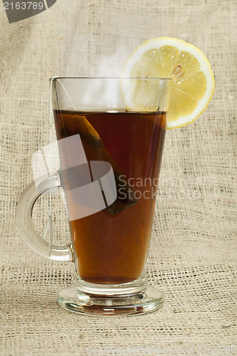 Image of Cup of tea with teabag