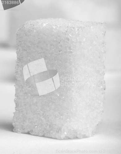 Image of Sugar lumps on white isolated