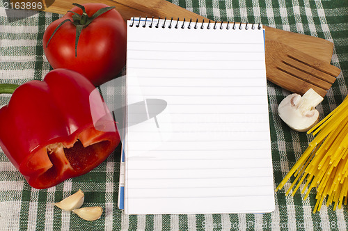 Image of Notebook to write recipes