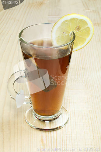 Image of Cup of tea with teabag