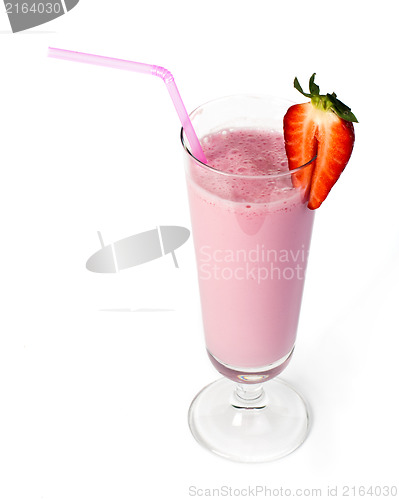 Image of Strawberries milk shake