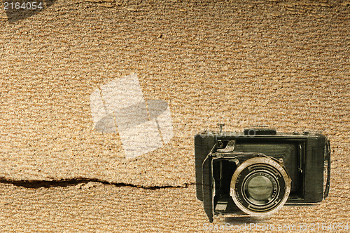 Image of Old vintage camera background