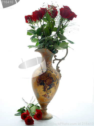 Image of Bouquet of a Red Roses