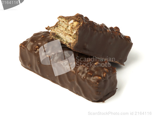 Image of Small waffles with chocolate