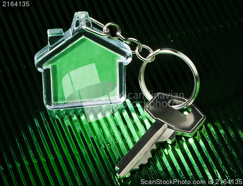 Image of Keychain and key
