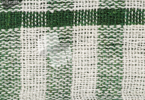 Image of Plaid tea towel