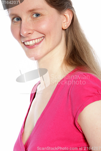 Image of Mid aged Caucasian woman