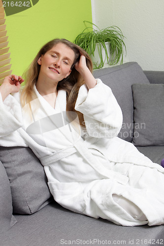 Image of Relaxed woman