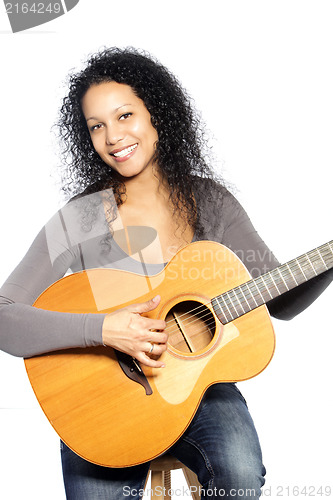 Image of Playing guitar