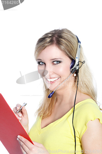 Image of Call center agent