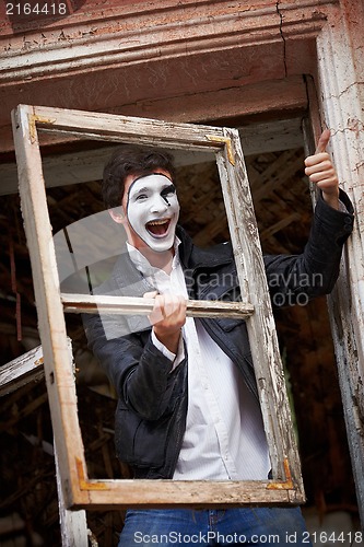 Image of Portrait of a Man ??mime.