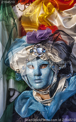 Image of Blue Venetian Mask