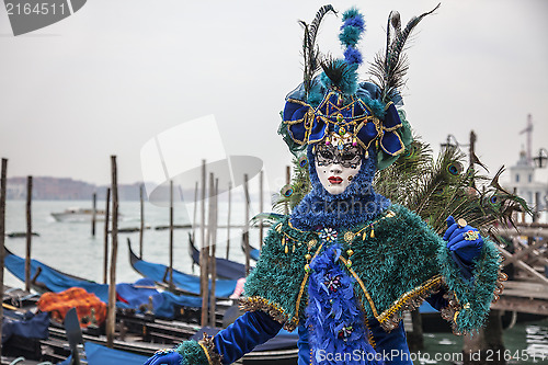 Image of Blue Venetian Disguise