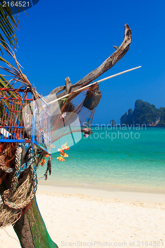 Image of Beautiful bay of Phi Phi island Thailand