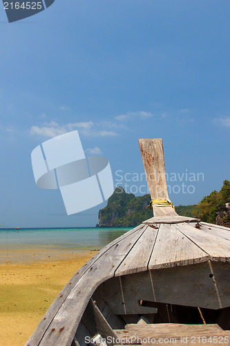 Image of Beautiful bay of Phi Phi island Thailand