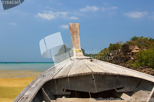 Image of Beautiful bay of Phi Phi island Thailand