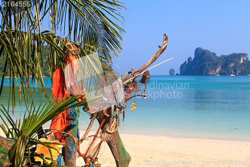 Image of Beautiful bay of Phi Phi island Thailand