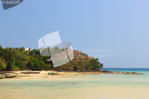 Image of Beautiful bay of Phi Phi island Thailand