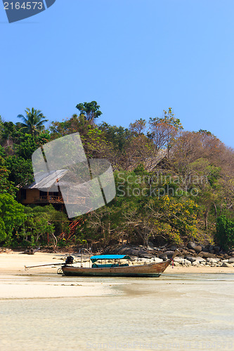 Image of Beautiful bay of Phi Phi island Thailand