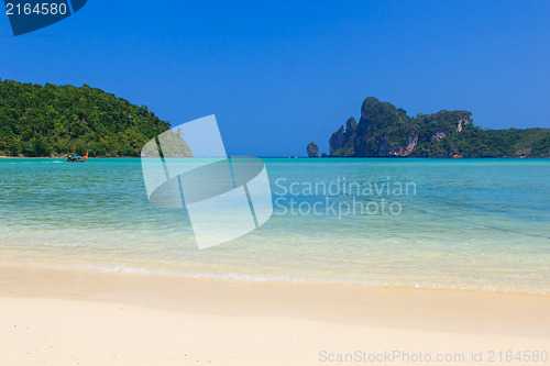 Image of Beautiful bay of Phi Phi island Thailand