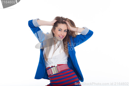 Image of Smiling business woman