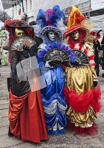 Image of Colorful Venetian Costumes
