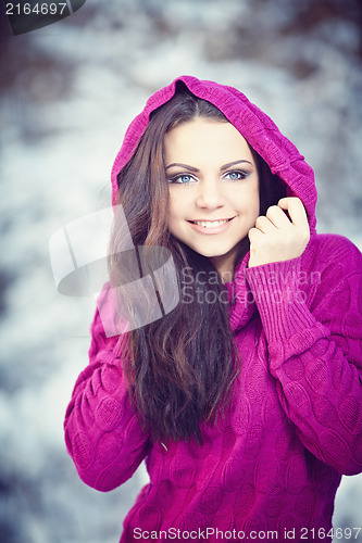 Image of Girl in Winter Park