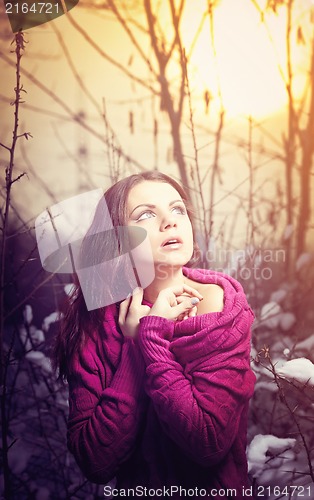 Image of Girl in Winter Park