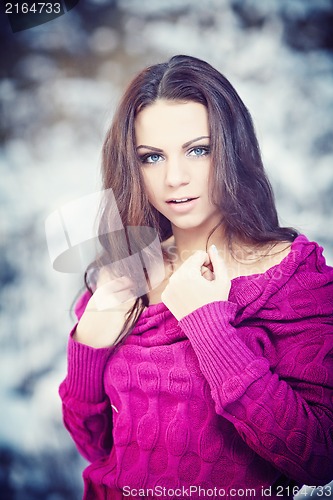 Image of Girl in Winter Park