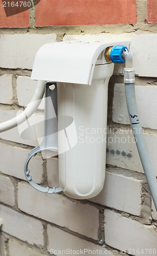 Image of Water filter with  plastic housing