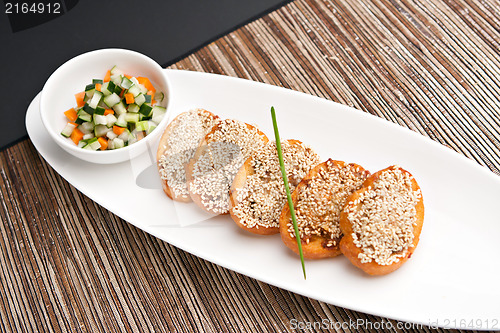 Image of Shrimp Sesame Toasts