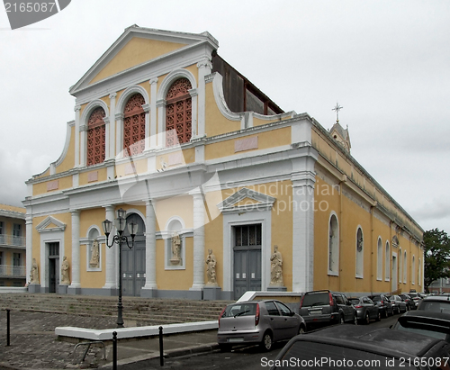 Image of church in Guadeloupe