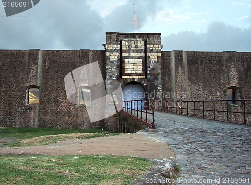 Image of fortress in Guadeloupe