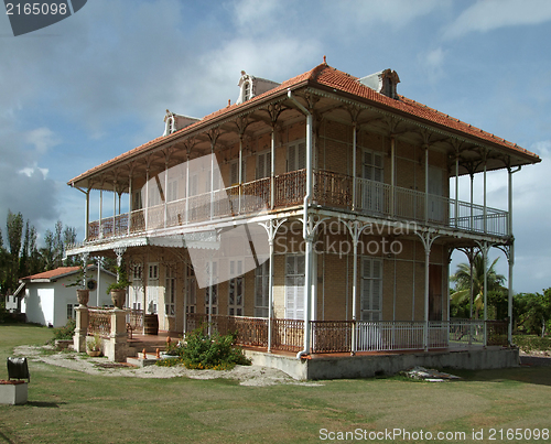 Image of hacienda in Guadeloupe