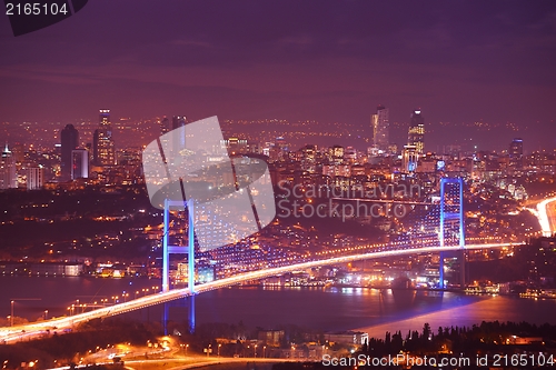 Image of Istanbul Turkey Bosporus Bridge