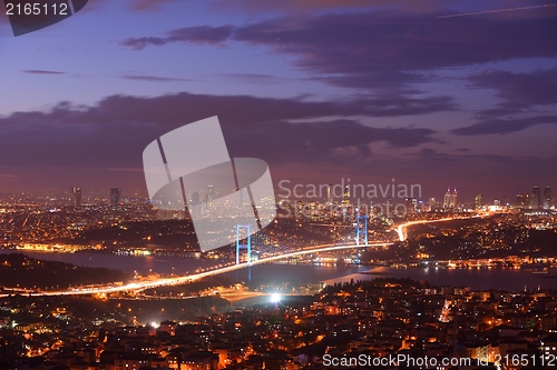 Image of Istanbul Turkey Bosporus Bridge