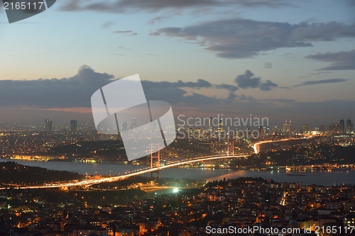 Image of Istanbul Turkey Bosporus Bridge