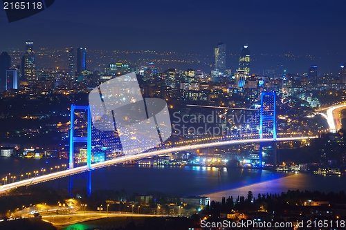 Image of Istanbul Turkey Bosporus Bridge