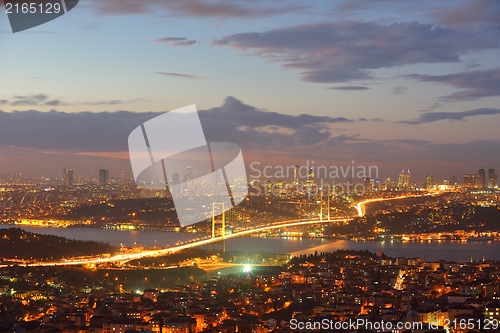 Image of Istanbul Turkey Bosporus Bridge