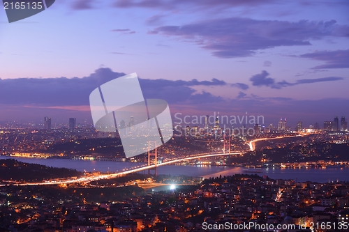 Image of Istanbul Turkey Bosporus Bridge