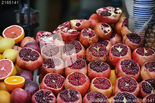 Image of Colorful display of fruits