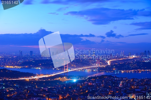 Image of Istanbul Turkey Bosporus Bridge