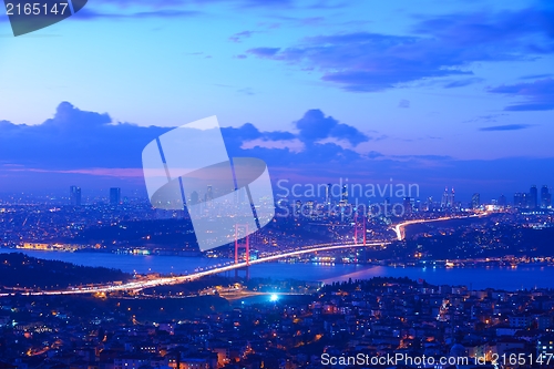 Image of Istanbul Turkey Bosporus Bridge