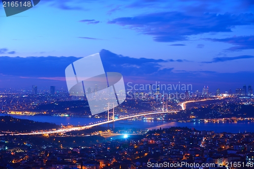 Image of Istanbul Turkey Bosporus Bridge